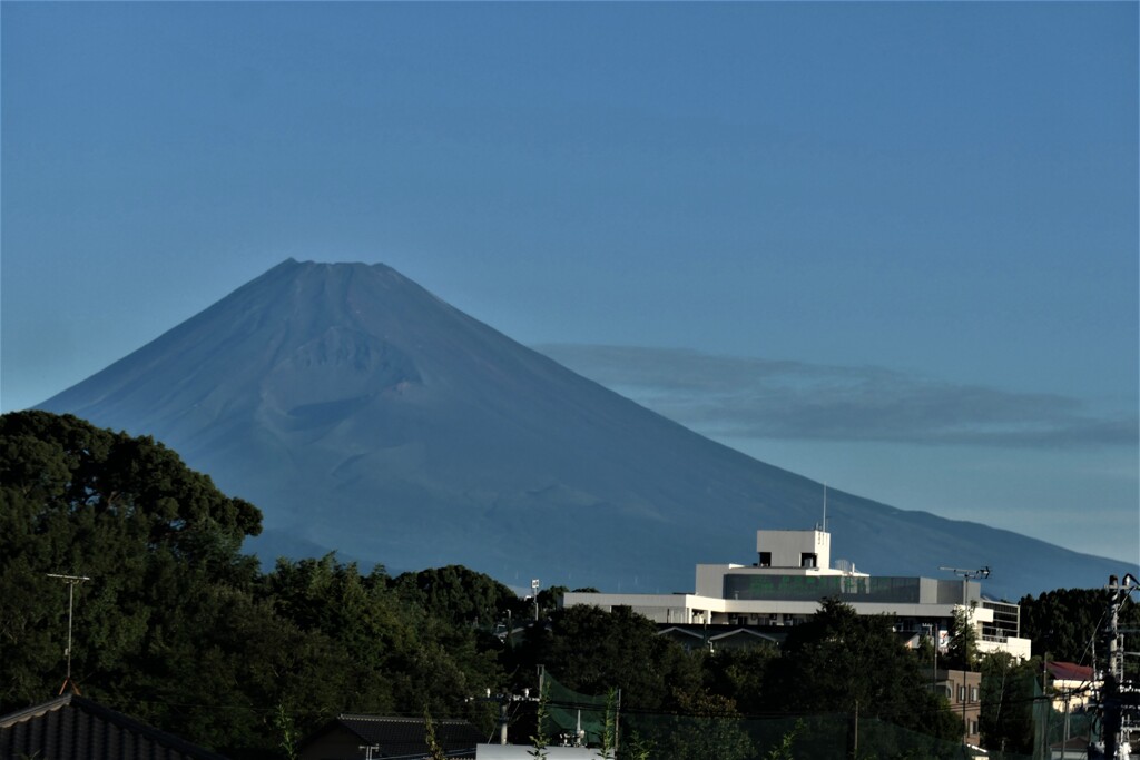 P1024378 (2)　9月11日 今朝の富士山