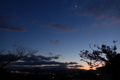 P1190921　ある日の夕空