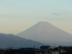 P1110854　10月9日 朝の富士山