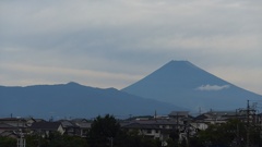 P1240687　9月21日 今朝の富士山