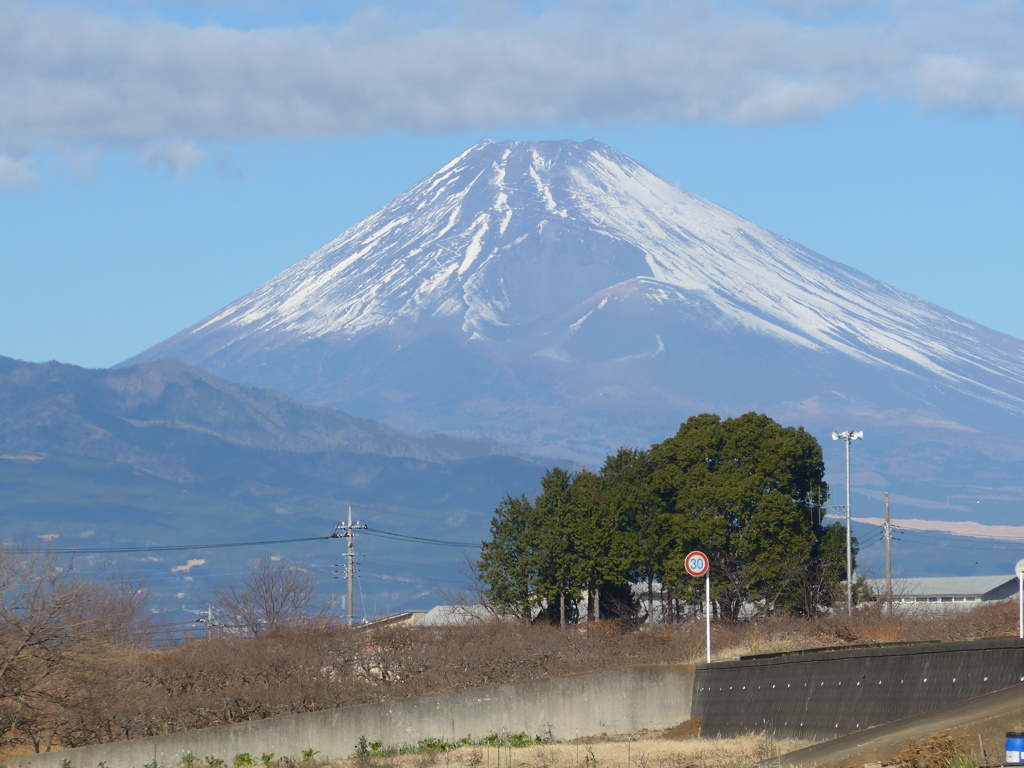 １月４日　富士山