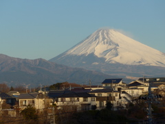 P1070283　２月13日 今朝の富士山