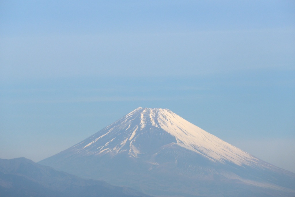 P1130763　2月24日 今朝の富士山