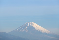 P1130763　2月24日 今朝の富士山