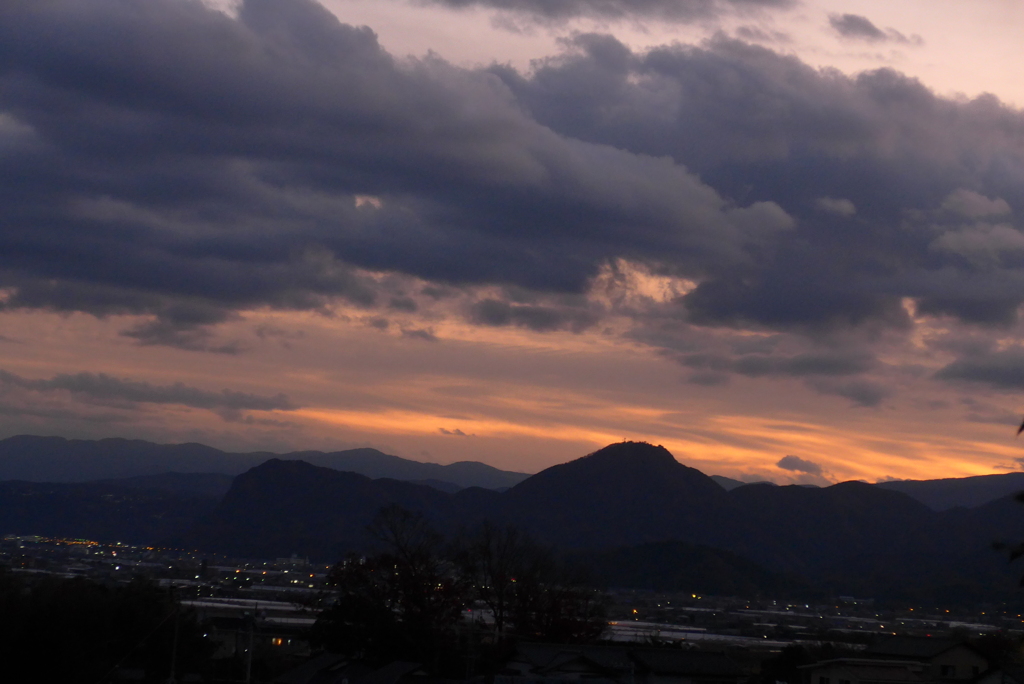 P1190568　ある日の夕空