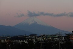 P1390431 (2)　今朝の富士山