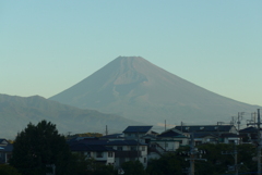 P1340017　8月26日 今朝の富士山