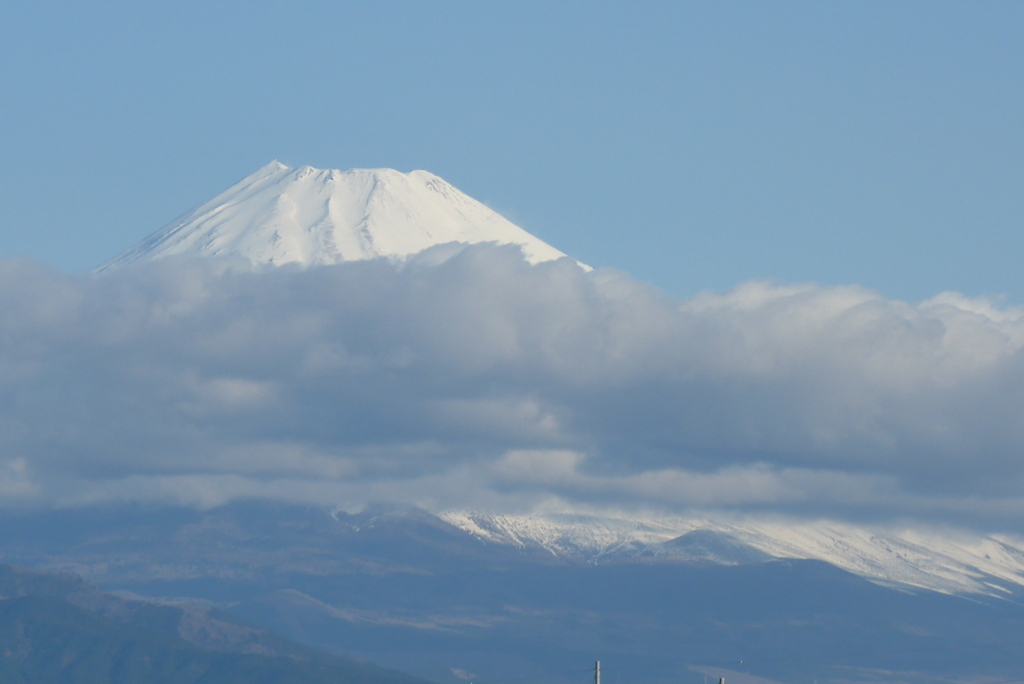 P1220120　4月24日 今朝の富士山