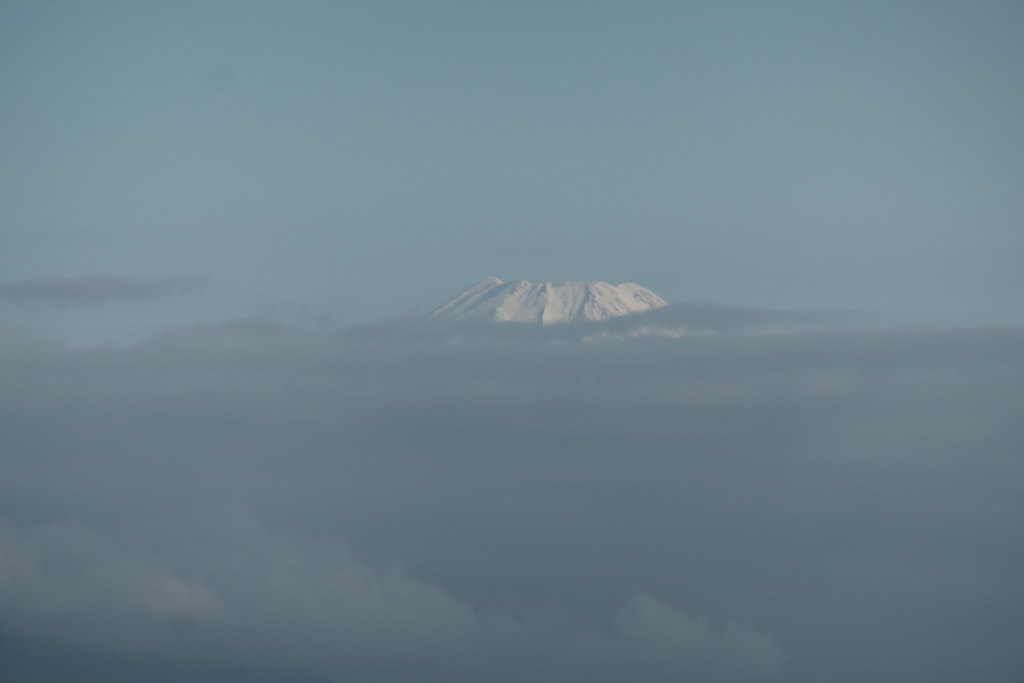 P1001401　4月3日 今朝の富士山