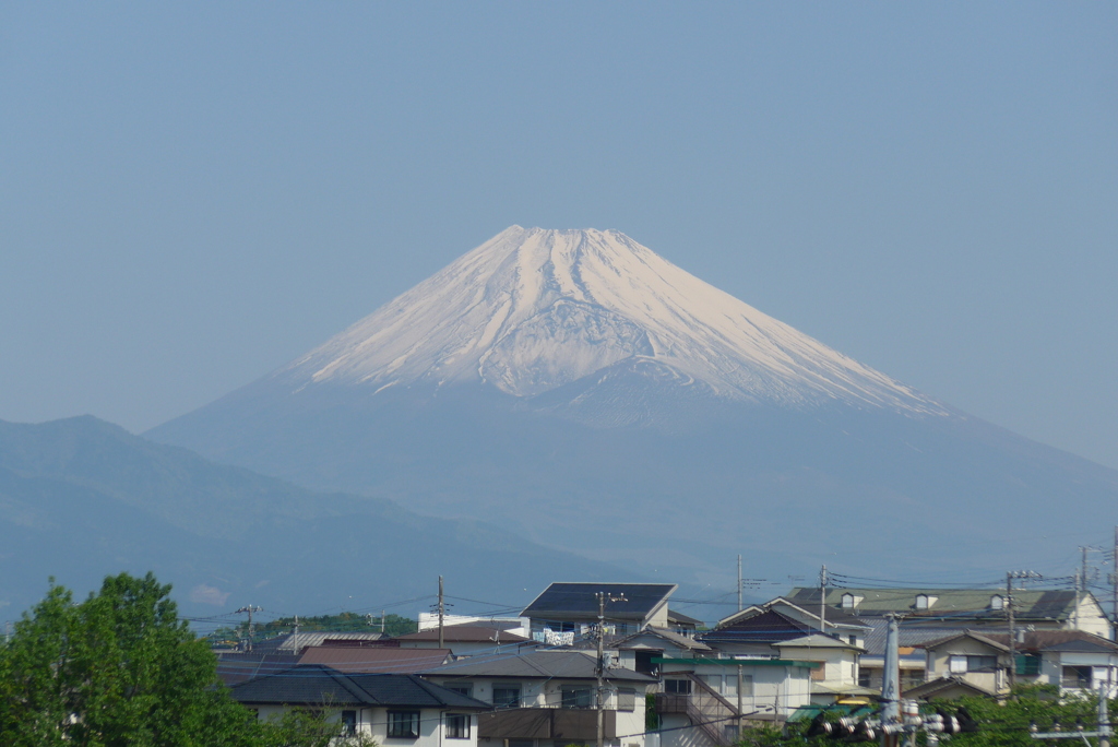 P1300215　5月4日 今朝の富士山