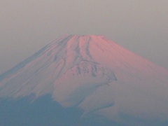 P1130148　今朝の富士山