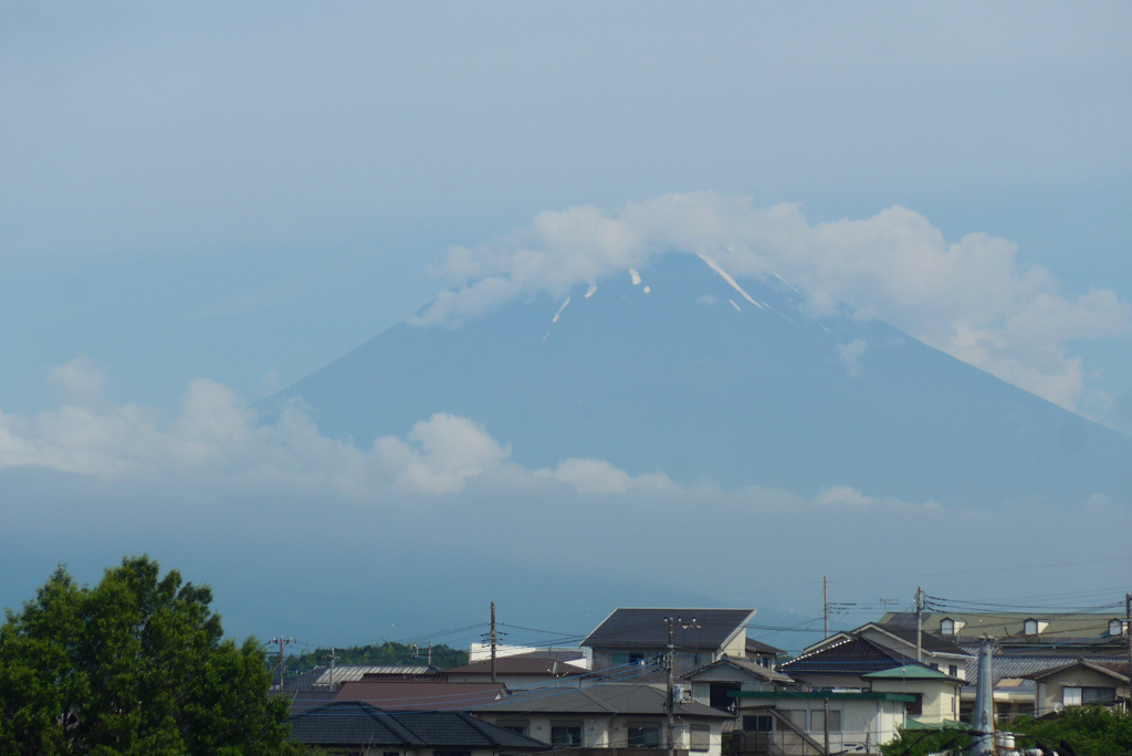 P1360216 (2)　6月20日 今朝の富士山