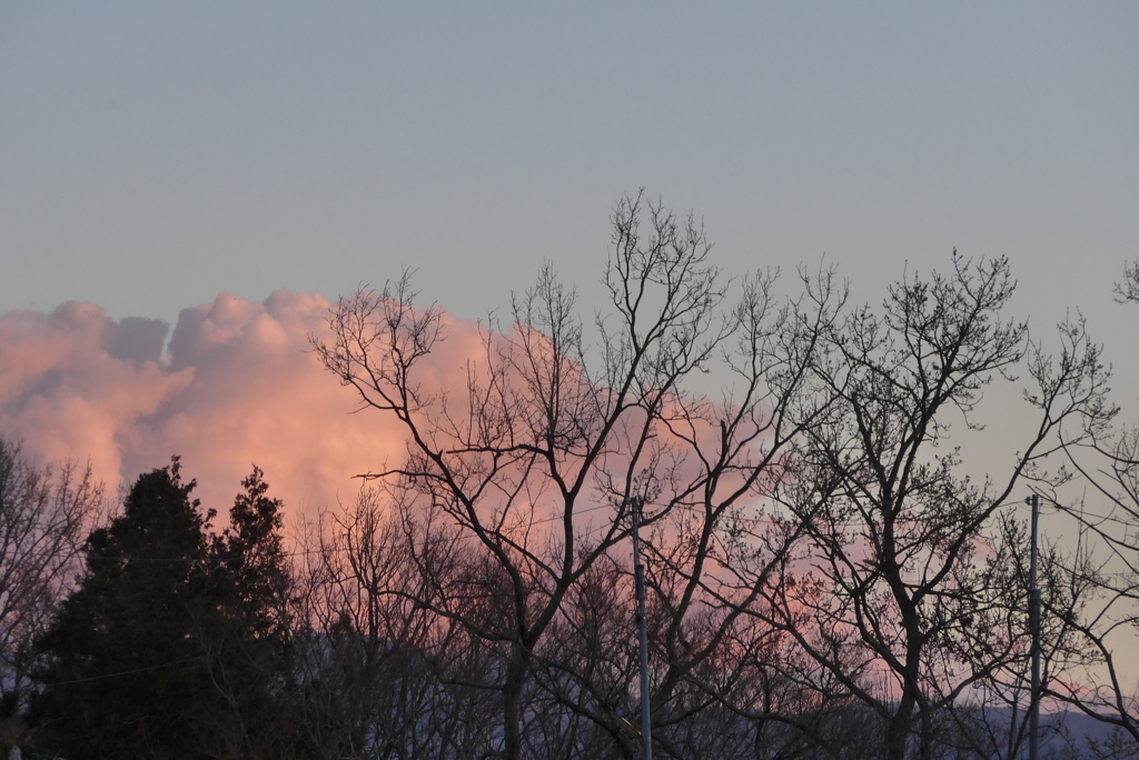 P1200658　夕焼け雲