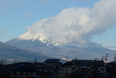 P1290032　2021年12月31日 今朝の富士山