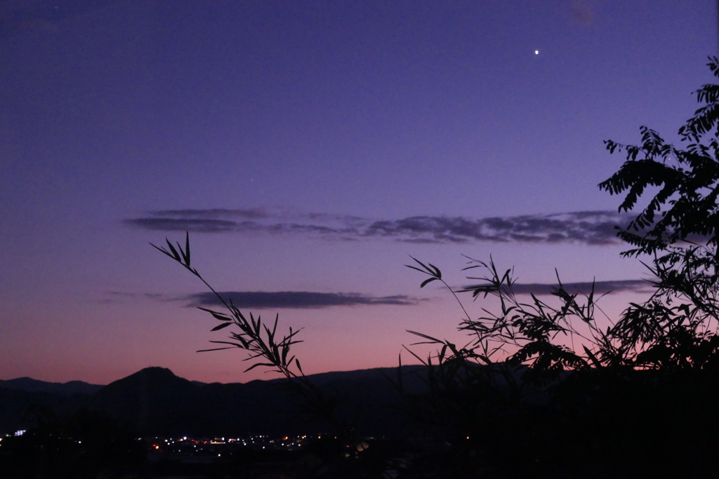 P1022953　ある日の夕べ