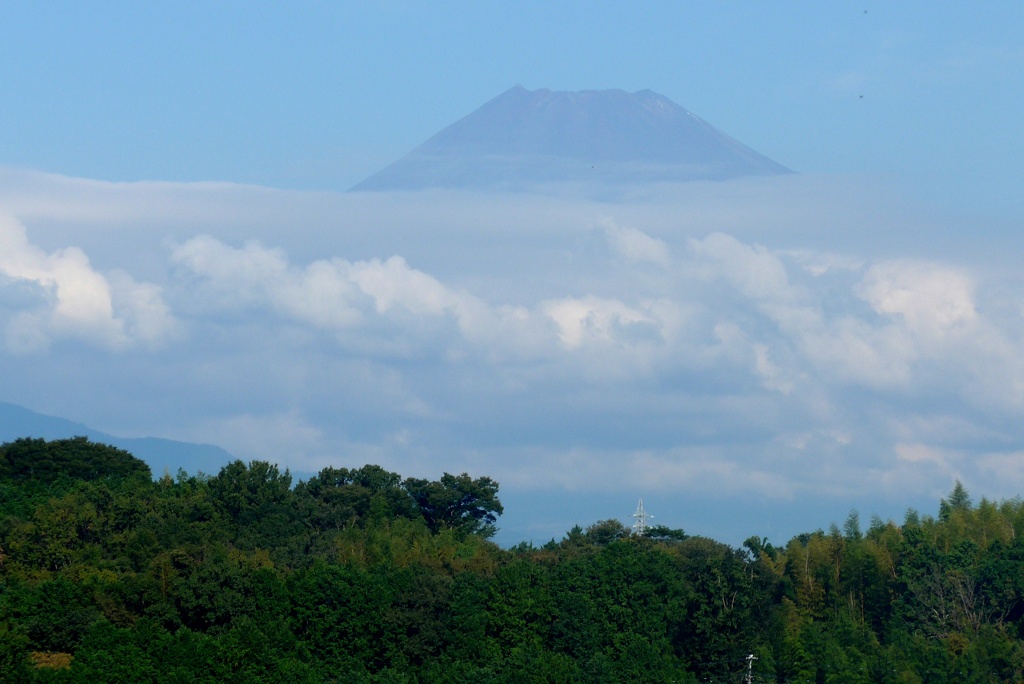 P1250114　10月13日 今朝の富士山