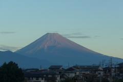 P1360846　10月1日 今朝の富士山