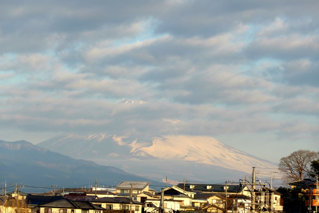 2月3日 今朝の富士山