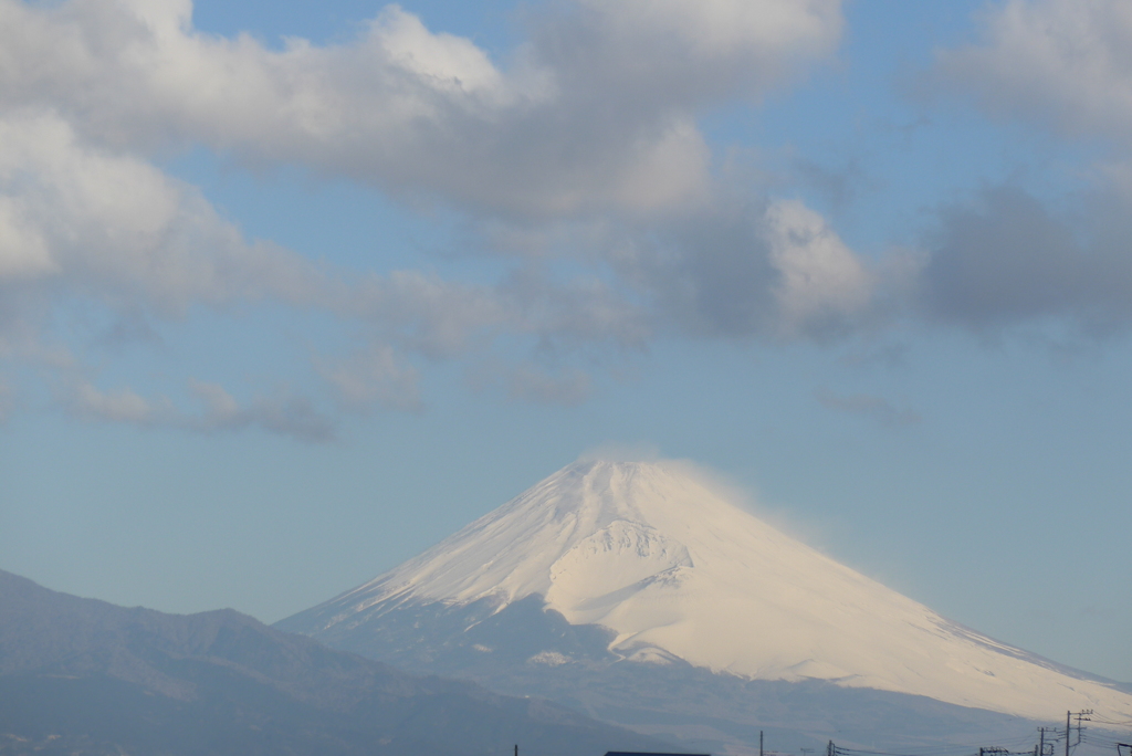 P1140099　3月14日 今朝の富士山