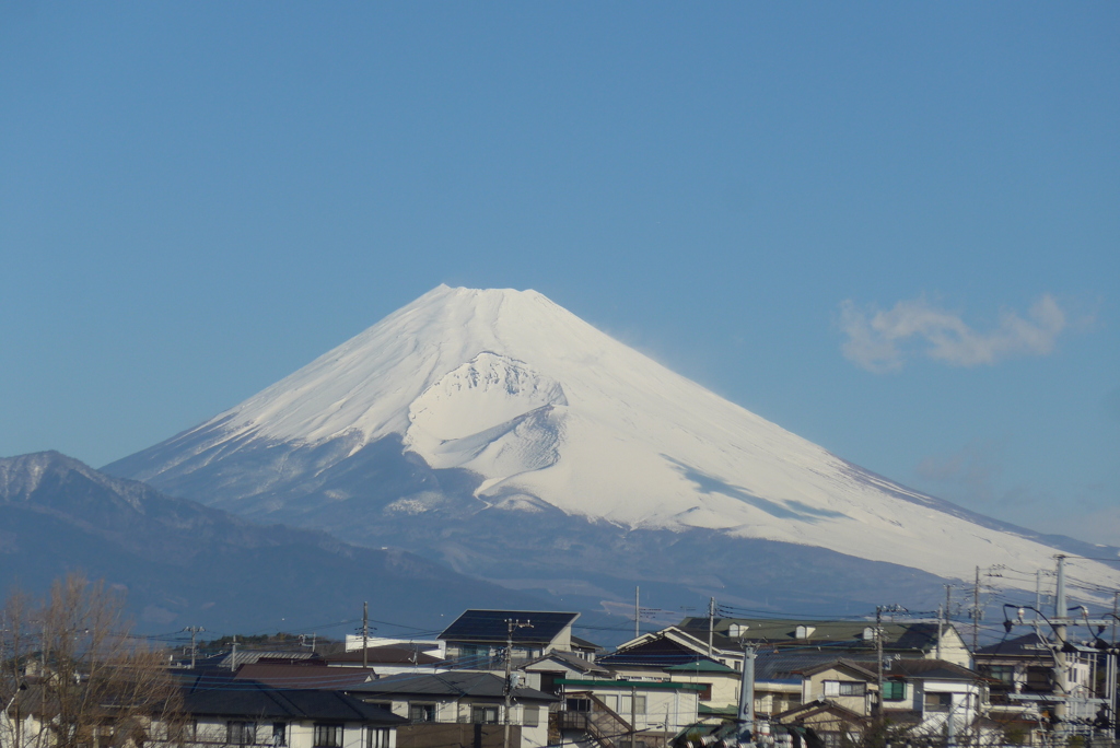 P1350087　3月9日 今朝の富士山