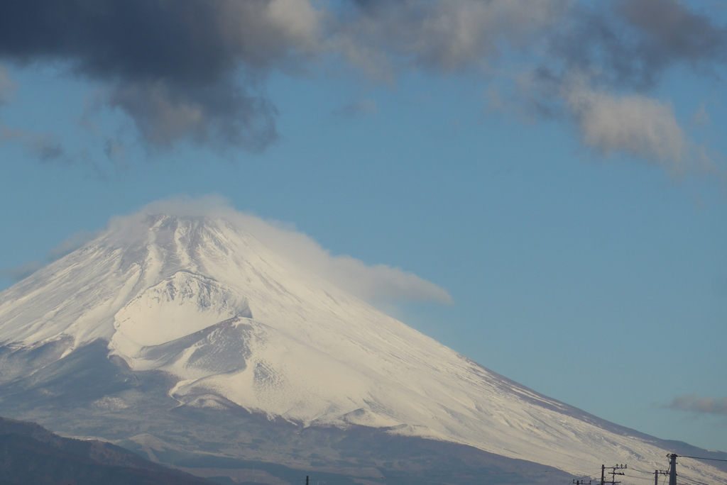 P1370350　2月6日 今朝の富士山