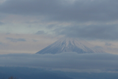 P1340723　12月20日 今朝の富士山