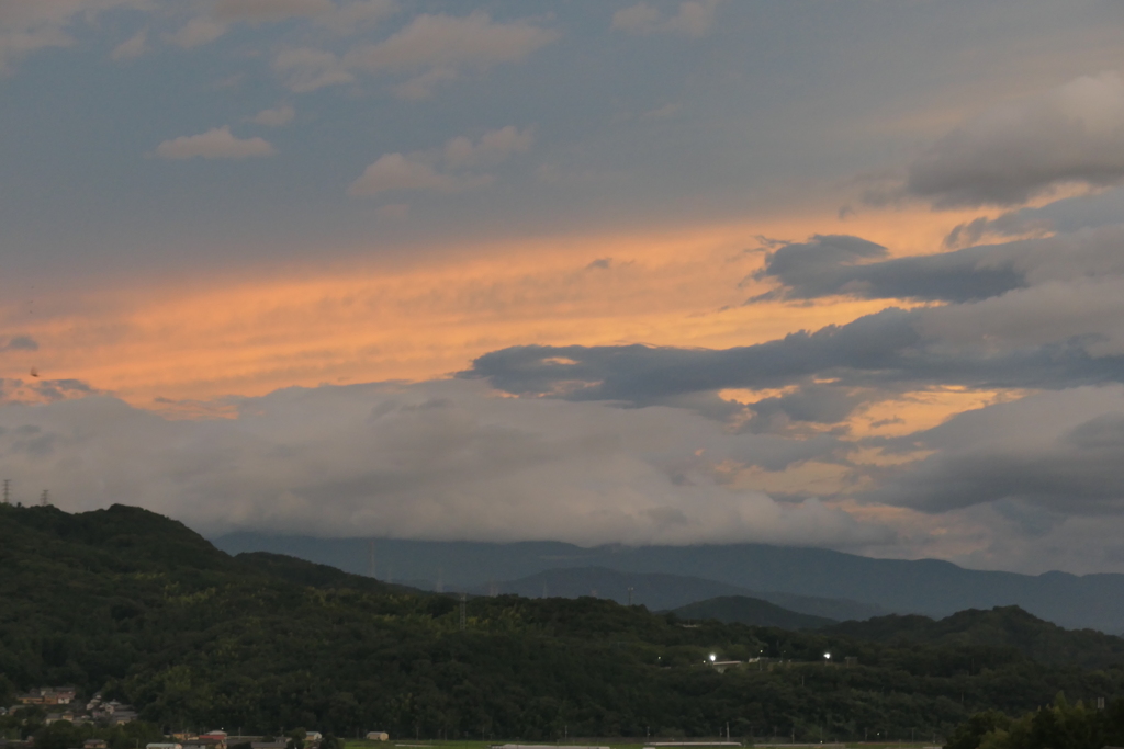 P1080661　夕焼け