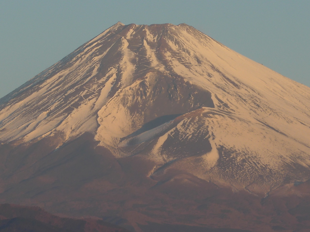 12月06日　朝の富士山