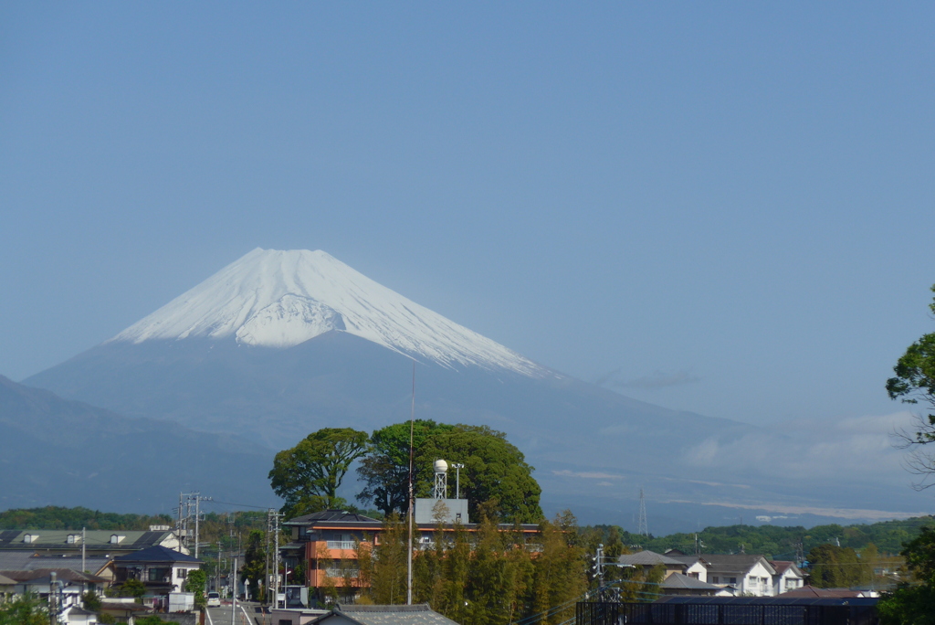P1270028　4月30日 今朝の富士山