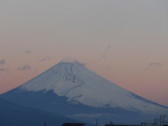 P1130097　12月18日 今朝の富士山