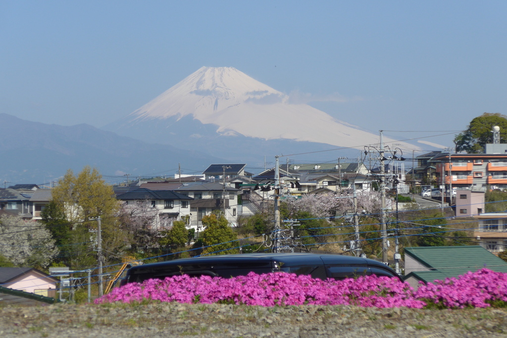 P1290879　4月8日 今朝の富士山