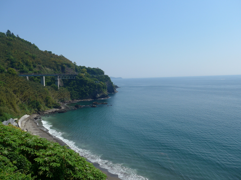 熱海バラ園から