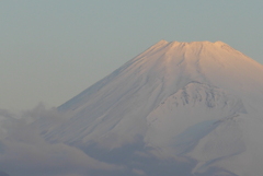 P1190683 (2)　1月10日 今朝の富士山