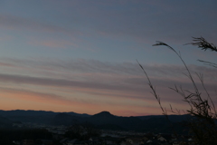 P1023245　朝焼け雲