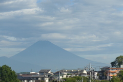 P1380980　8月2日 今朝の富士山