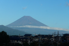 P1360932_edited　10月21日 今朝の富士山