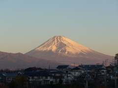 12月06日　朝の富士山