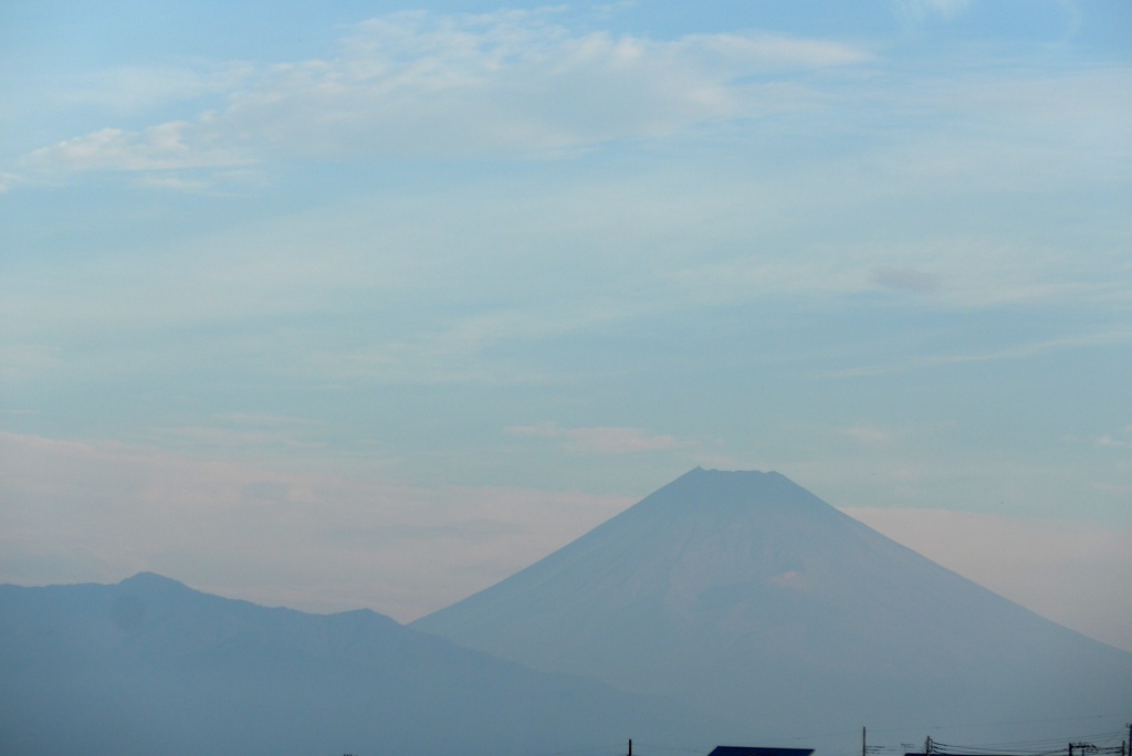 P1180395　10月3日 今朝の富士山