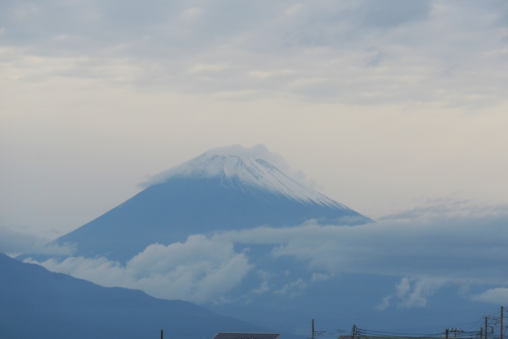 P1180706 (3)　10月27日 今朝の富士山