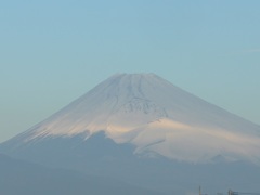 P1130137　12月20日 今朝の富士山