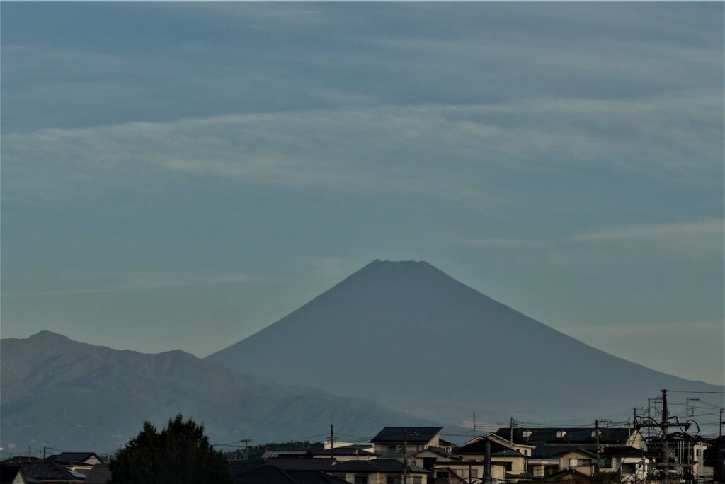 P1310369 (2)　10月2日 今朝の富士山