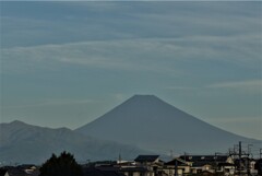 P1310369 (2)　10月2日 今朝の富士山