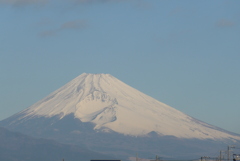 P1190621　1月3日 今朝の富士山