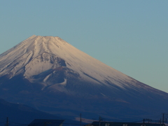 １月12日　今朝の富士山
