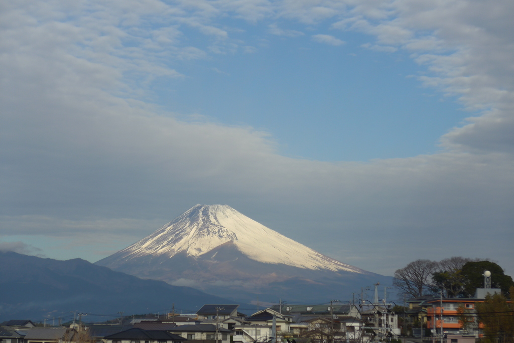 P1130295　1月10日 今朝の富士山
