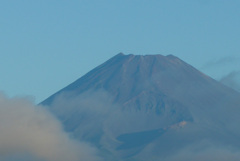 P1360760_edited　9月14日 今朝の富士山