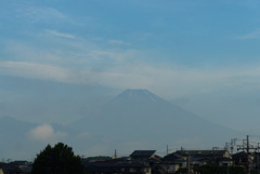 P1360398 (2)　7月9日 今朝の富士山