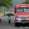 レトロリレーバス　休憩中