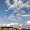 広角の青空と雲３