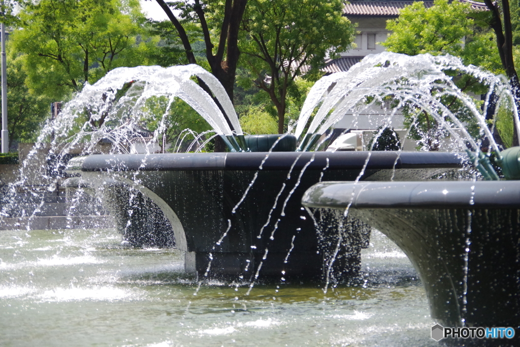 瞬美な噴水公園7